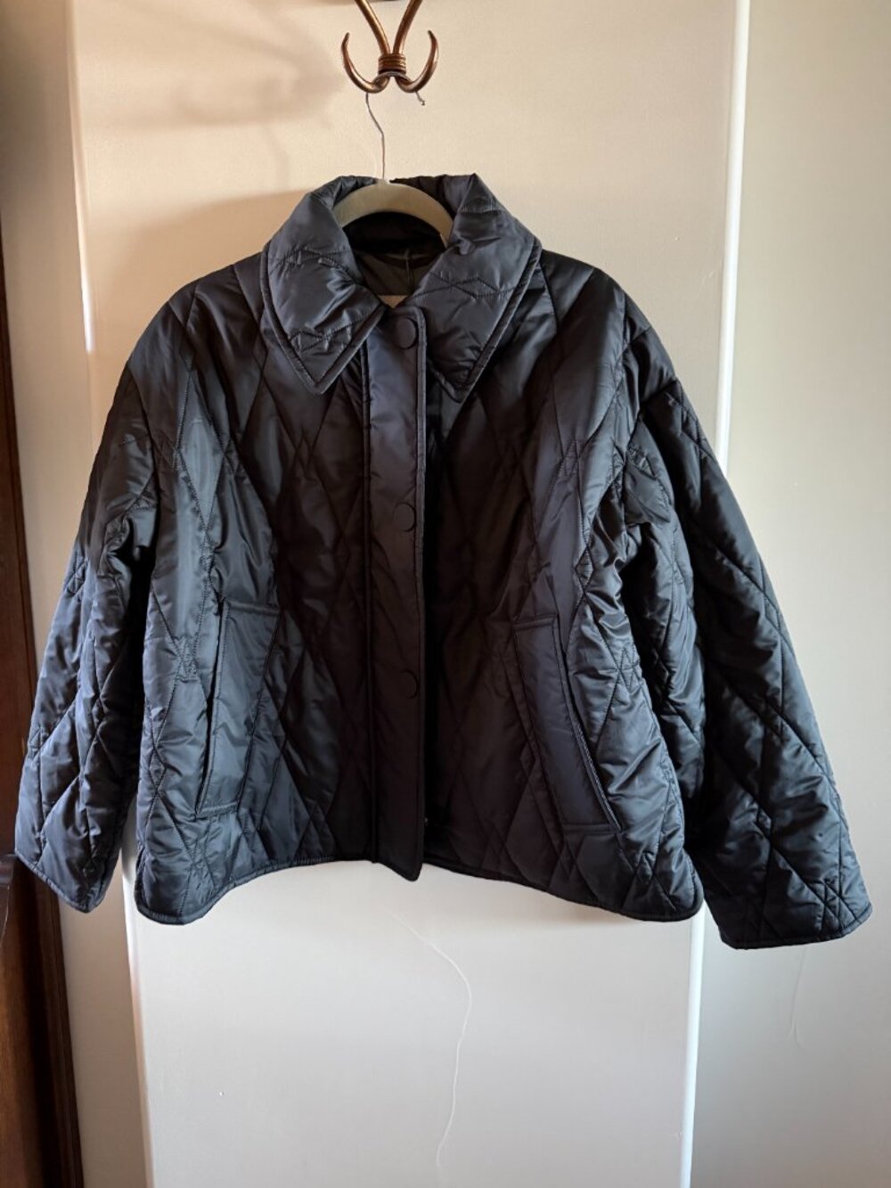 Barbour Bernadette Quilted Barn Jacket NWT Size 8